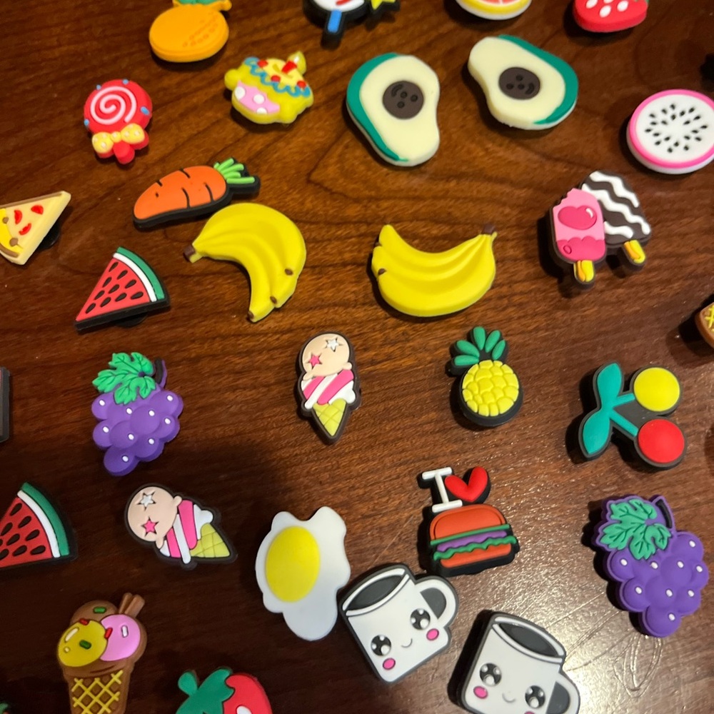 Colorful Assorted croc charms (you pick 10 for $10)